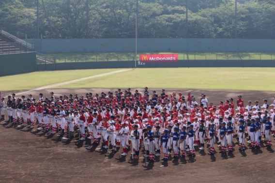 全日本学童千葉県大会開会式